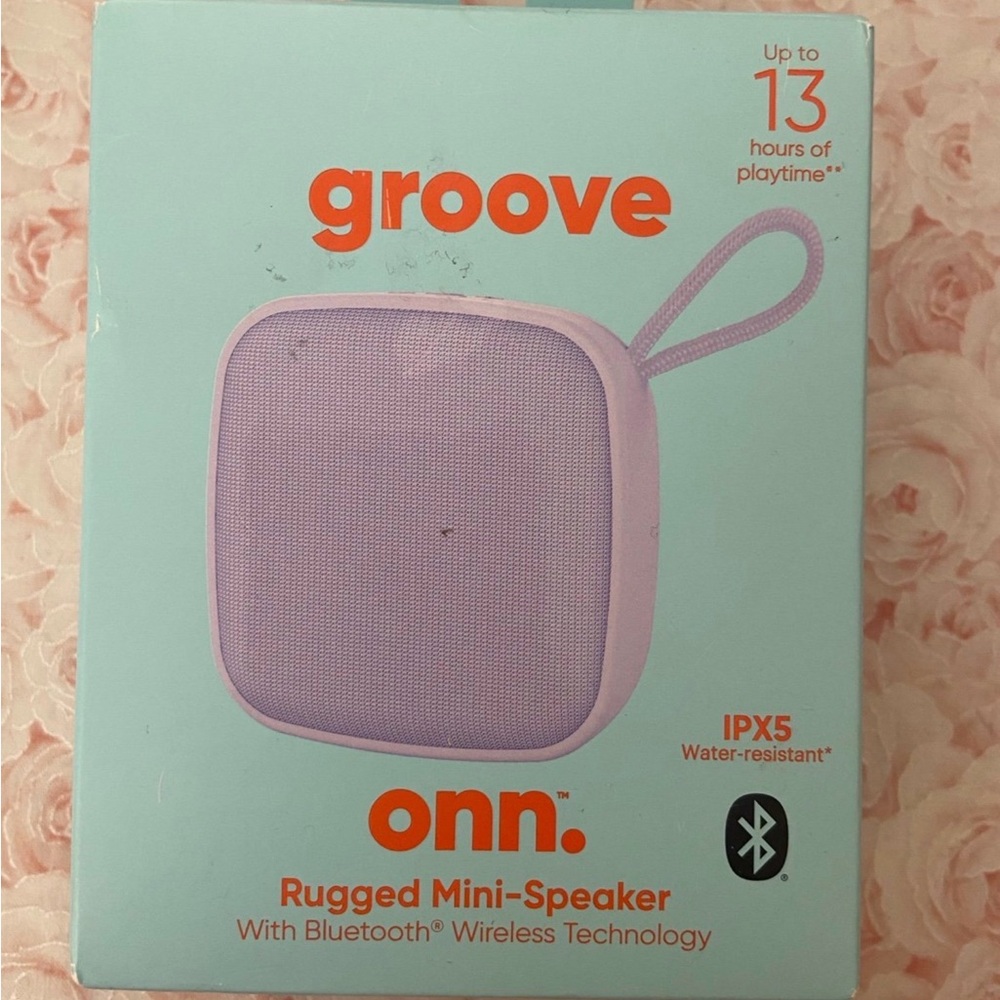 Onn Purple Rugged Mini-Speaker